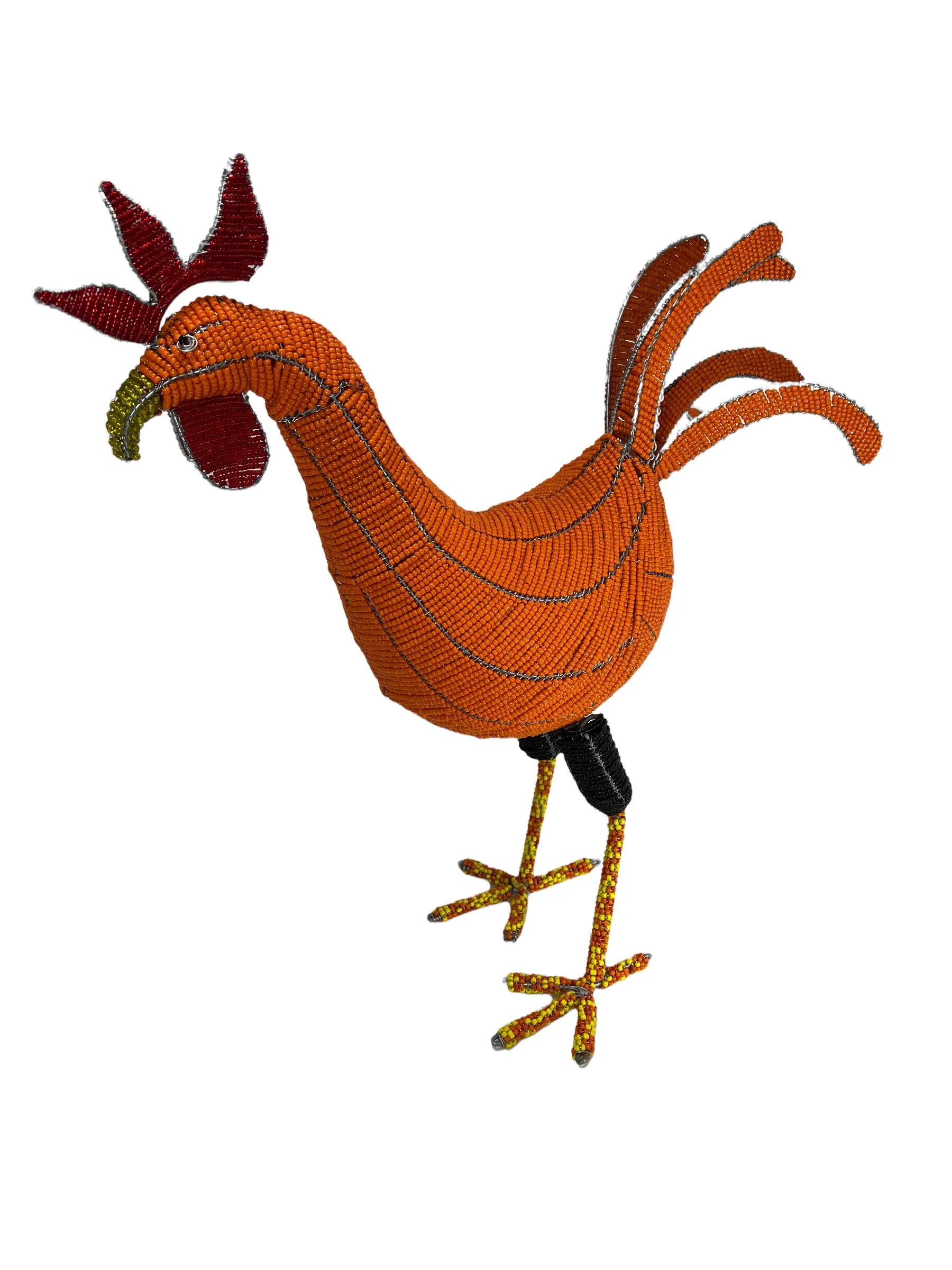 Beaded Roosters