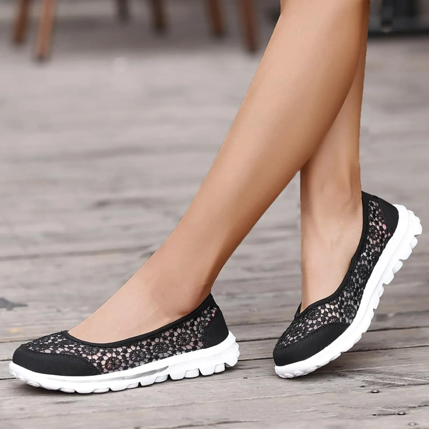 Flats Shoes Women Dressy Loafers Slip On Work Shoes Comfortable Business Shoes Summer Sneakers Casual Walking Shoes