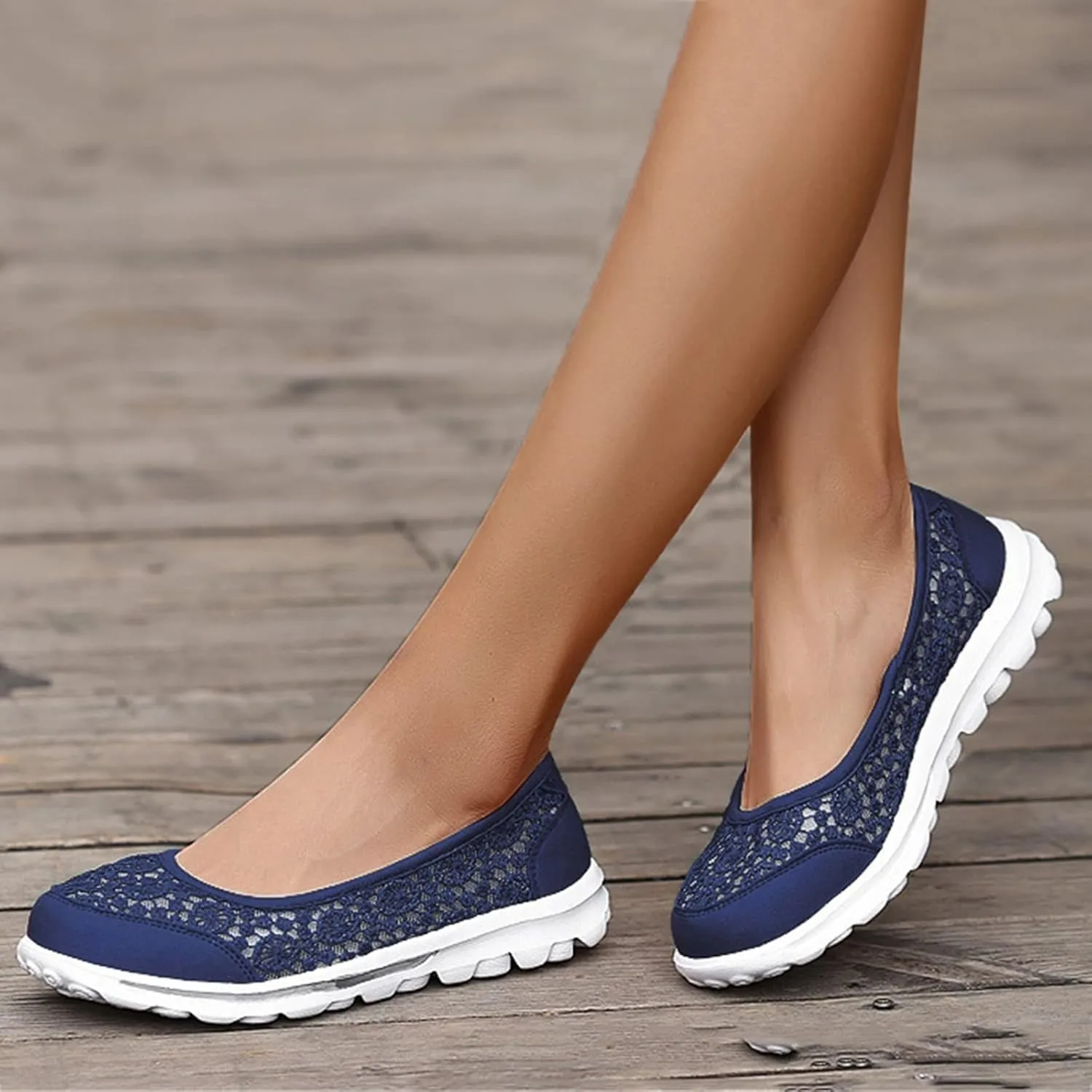 Flats Shoes Women Dressy Loafers Slip On Work Shoes Comfortable Business Shoes Summer Sneakers Casual Walking Shoes