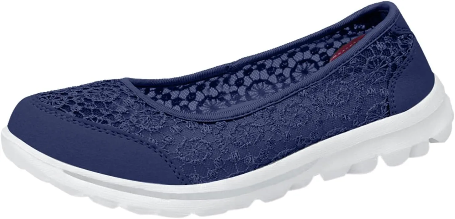 Flats Shoes Women Dressy Loafers Slip On Work Shoes Comfortable Business Shoes Summer Sneakers Casual Walking Shoes