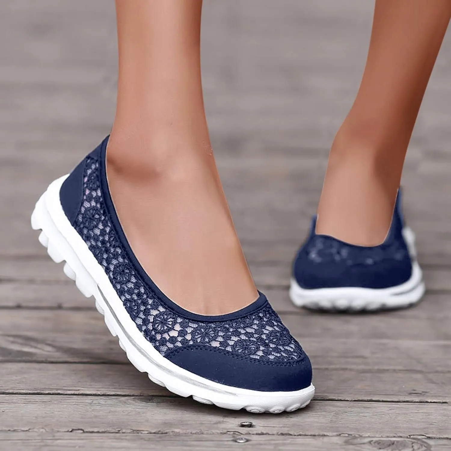 Flats Shoes Women Dressy Loafers Slip On Work Shoes Comfortable Business Shoes Summer Sneakers Casual Walking Shoes