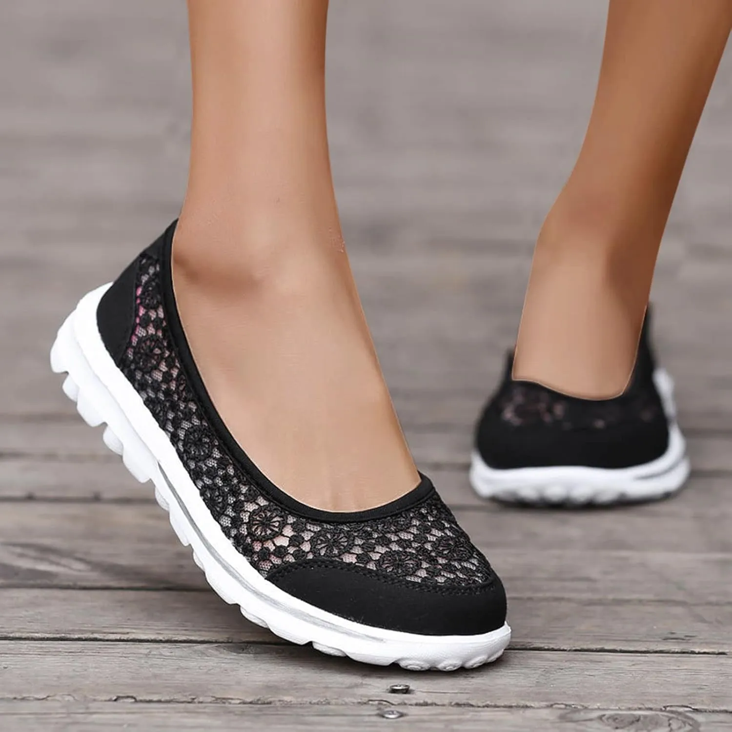 Flats Shoes Women Dressy Loafers Slip On Work Shoes Comfortable Business Shoes Summer Sneakers Casual Walking Shoes