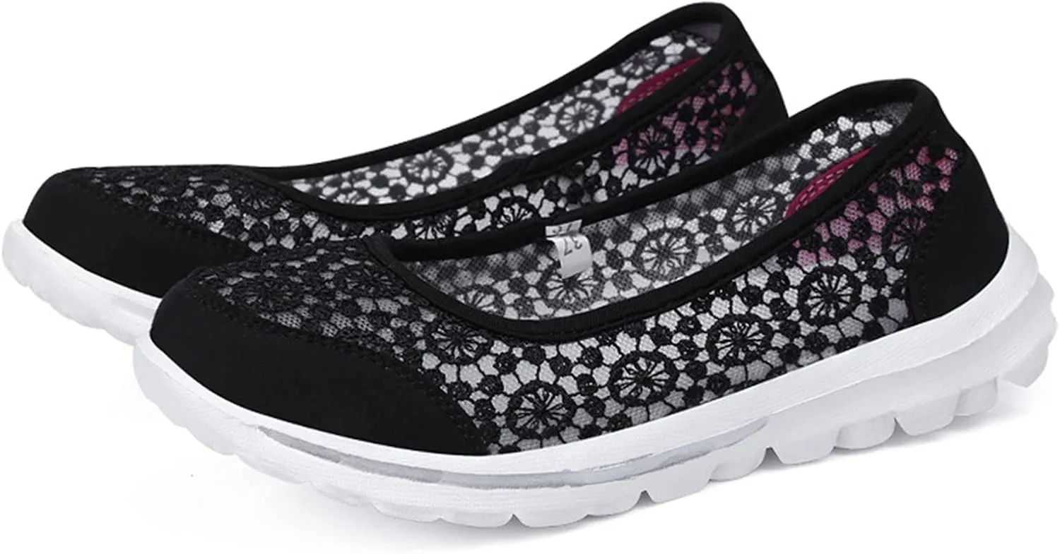 Flats Shoes Women Dressy Loafers Slip On Work Shoes Comfortable Business Shoes Summer Sneakers Casual Walking Shoes