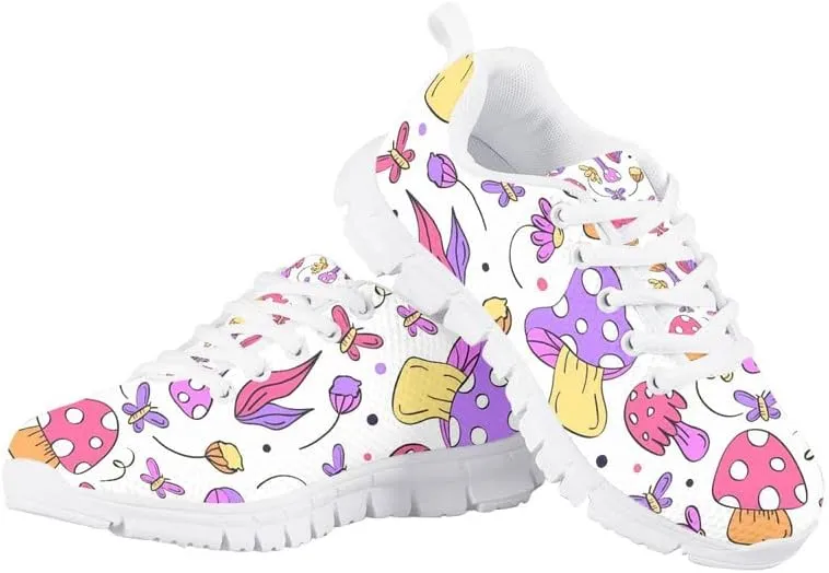 Judtueit Daisy Girls Sneakers Low-Top Running Shoes, Trainers School Shoes, Kids Athletic for Walk Gym Shoes Running