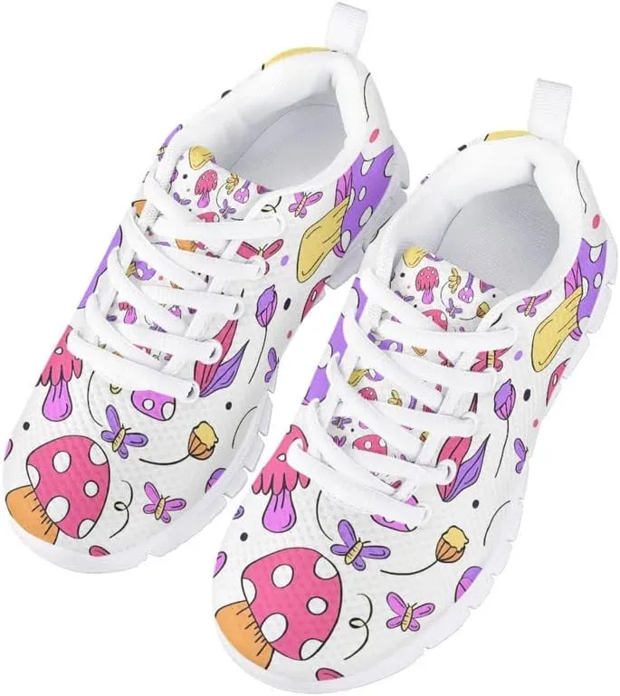 Judtueit Daisy Girls Sneakers Low-Top Running Shoes, Trainers School Shoes, Kids Athletic for Walk Gym Shoes Running