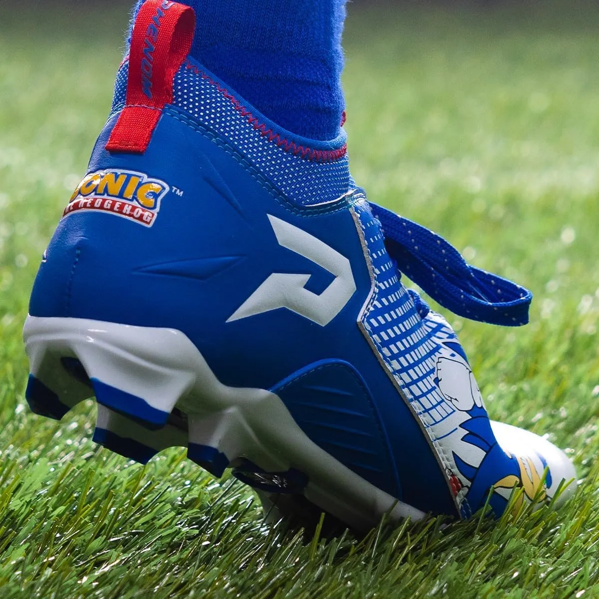 Phenom Elite Sonic The Hedgehog Football Cleats - Quantum Speed
