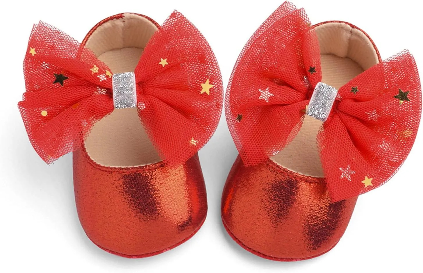 Sandals Women Princess Rubber Dress Flat First Bowknot Sole Mary Shoes Girls Baby Baby Shoes Toddler Shoes Size 9