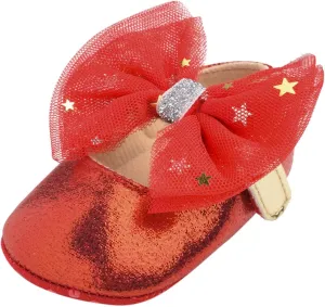 Sandals Women Princess Rubber Dress Flat First Bowknot Sole Mary Shoes Girls Baby Baby Shoes Toddler Shoes Size 9