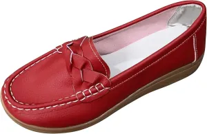 Women’s Loafer Comfortable Office Shoes Dressy Flat Shoes Slip On Shoes Business Shoes Comfy Casual Loafer Work Shoes